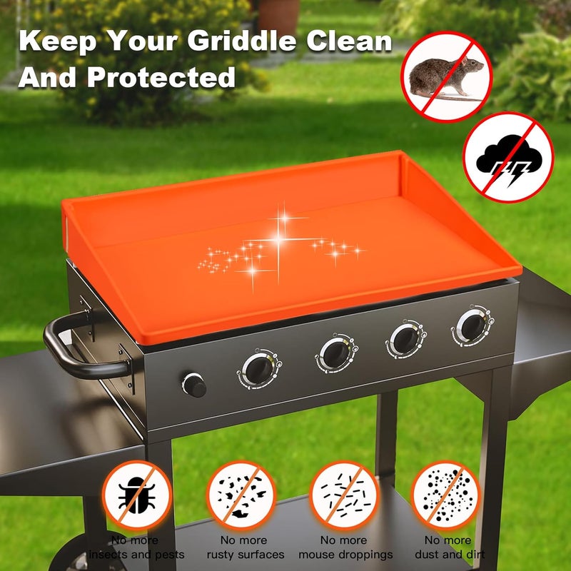 NancyL 17" Griddle Cover for Blackstone, Upgraded Full-Edge 17 Inch Grill Cover Mat Blackstone Accessories, Protect Griddle from Rust, Rodents, Insects, Debris - Image 3